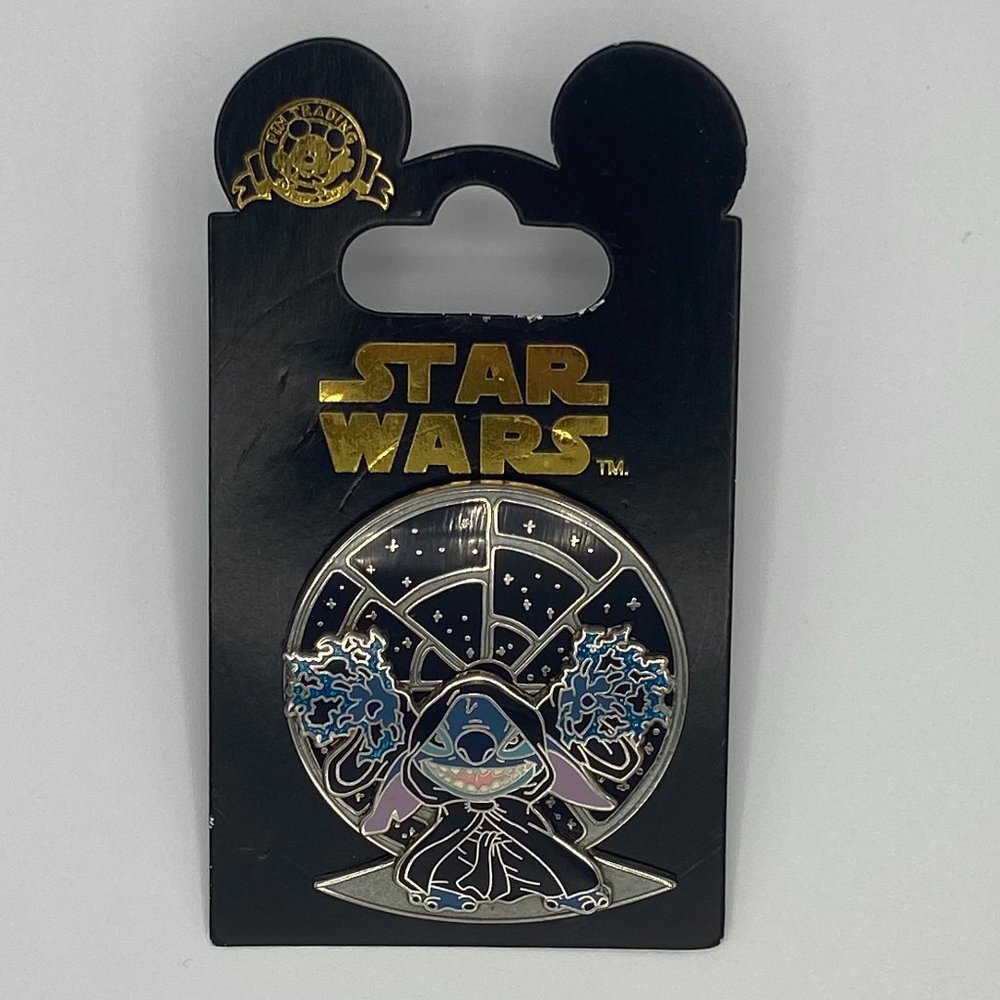 Stitch as Emperor Palpatine Star Wars Pin